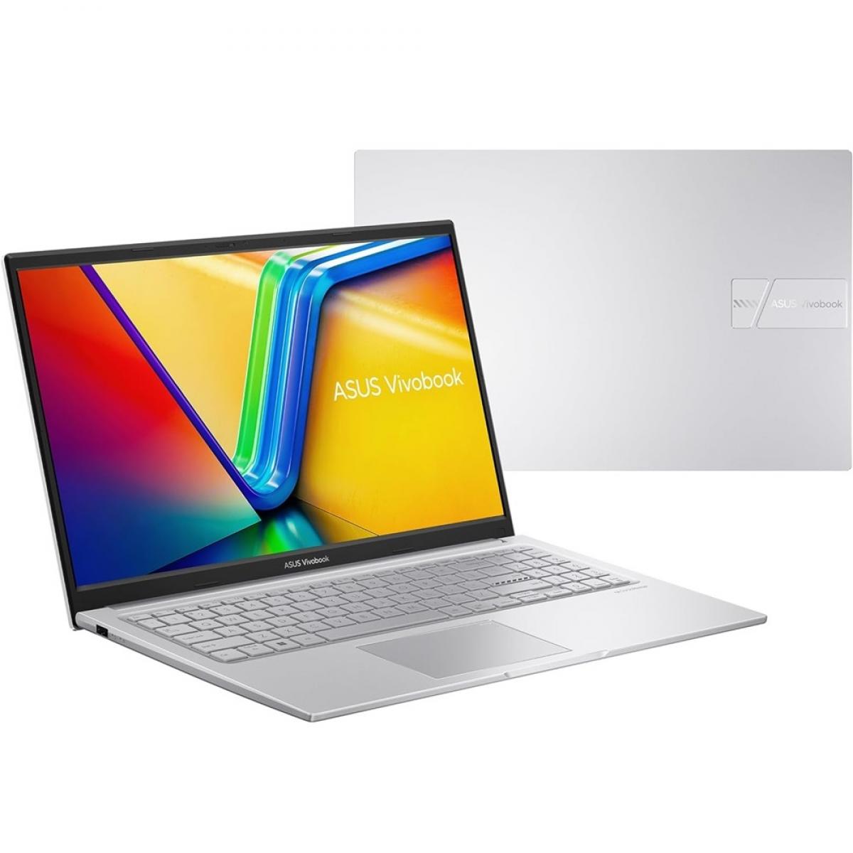 ASUS Vivobook 15 X1504VA-NJ379 |Intel™ i7-1355U , 8GB DDR4, 512GB SSD - Cool Silver LAPTOP ASUS Vivobook 15 X1504VA-NJ379 |Intel™ i7-1355U , 8GB DDR4, 512GB SSD - Cool Silver LAPTOP